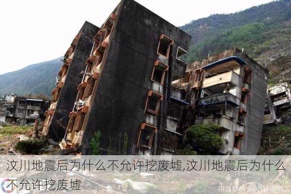 汶川地震后为什么不允许挖废墟,汶川地震后为什么不允许挖废墟-第3张图片-呼呼旅行网