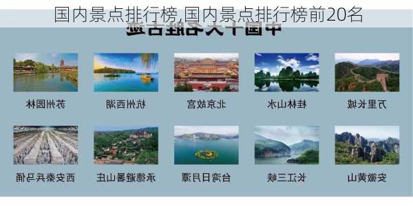 国内景点排行榜,国内景点排行榜前20名-第1张图片-呼呼旅行网