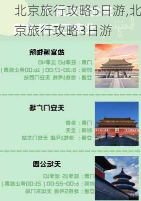 北京旅行攻略5日游,北京旅行攻略3日游