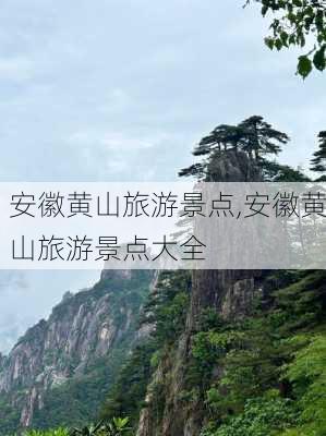 安徽黄山旅游景点,安徽黄山旅游景点大全-第2张图片-呼呼旅行网