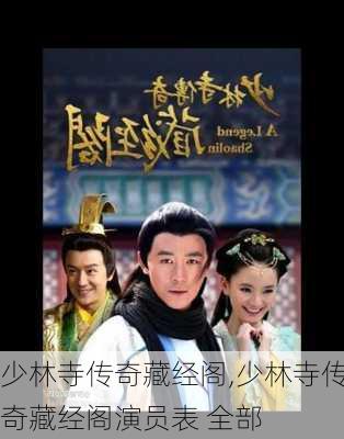 少林寺传奇藏经阁,少林寺传奇藏经阁演员表 全部-第1张图片-呼呼旅行网