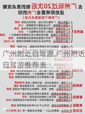 广州附近自驾游,广州附近自驾游推荐表-第1张图片-呼呼旅行网