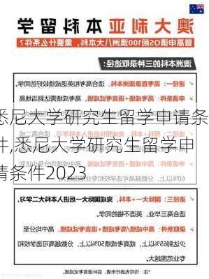 悉尼大学研究生留学申请条件,悉尼大学研究生留学申请条件2023-第1张图片-呼呼旅行网