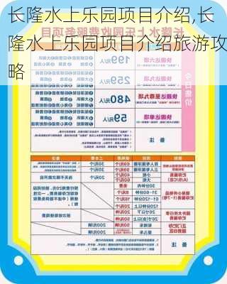 长隆水上乐园项目介绍,长隆水上乐园项目介绍旅游攻略-第1张图片-呼呼旅行网