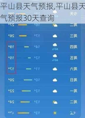 平山县天气预报,平山县天气预报30天查询-第1张图片-呼呼旅行网