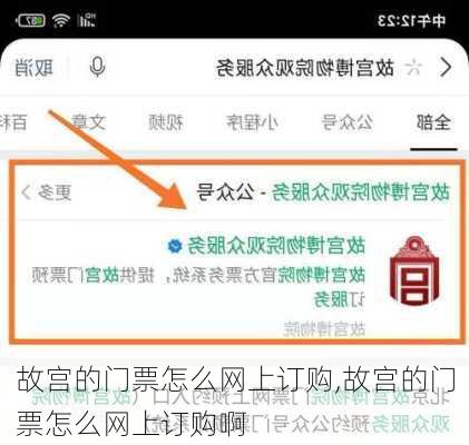 故宫的门票怎么网上订购,故宫的门票怎么网上订购啊-第3张图片-呼呼旅行网