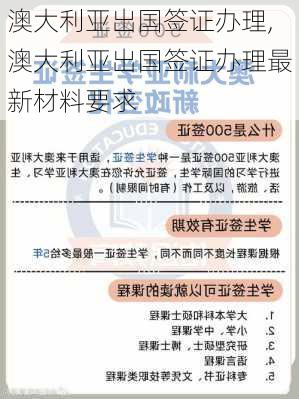 澳大利亚出国签证办理,澳大利亚出国签证办理最新材料要求-第1张图片-呼呼旅行网