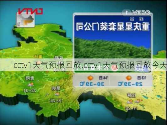 cctv1天气预报回放,cctv1天气预报回放今天-第1张图片-呼呼旅行网