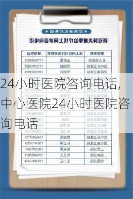 24小时医院咨询电话,中心医院24小时医院咨询电话-第1张图片-呼呼旅行网