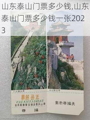 山东泰山门票多少钱,山东泰山门票多少钱一张2023-第2张图片-呼呼旅行网