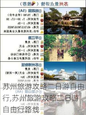 苏州旅游攻略二日游自由行,苏州旅游攻略二日游自由行路线-第3张图片-呼呼旅行网