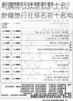 新疆旅行社排名前十名,新疆旅行社排名前十名电话-第3张图片-呼呼旅行网