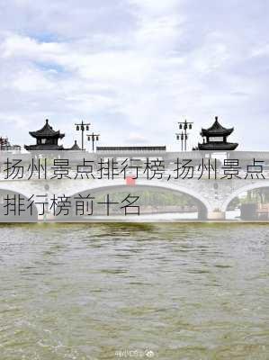 扬州景点排行榜,扬州景点排行榜前十名-第1张图片-呼呼旅行网