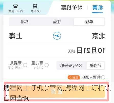 携程网上订机票官网,携程网上订机票官网查询-第2张图片-呼呼旅行网