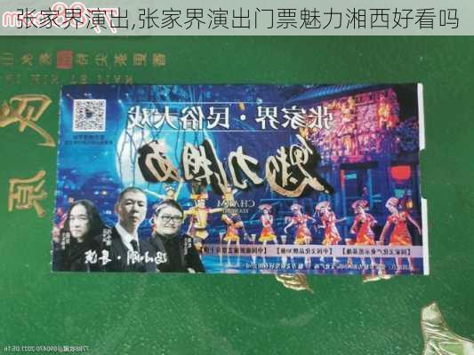 张家界演出,张家界演出门票魅力湘西好看吗-第3张图片-呼呼旅行网