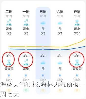 海林天气预报,海林天气预报一周七天-第1张图片-呼呼旅行网