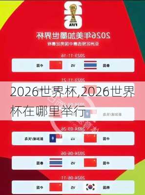 2026世界杯,2026世界杯在哪里举行-第3张图片-呼呼旅行网