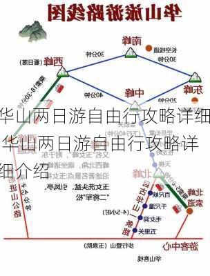 华山两日游自由行攻略详细,华山两日游自由行攻略详细介绍-第1张图片-呼呼旅行网