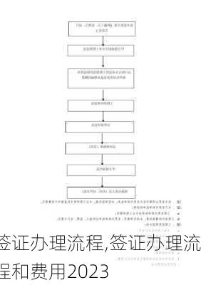 签证办理流程,签证办理流程和费用2023