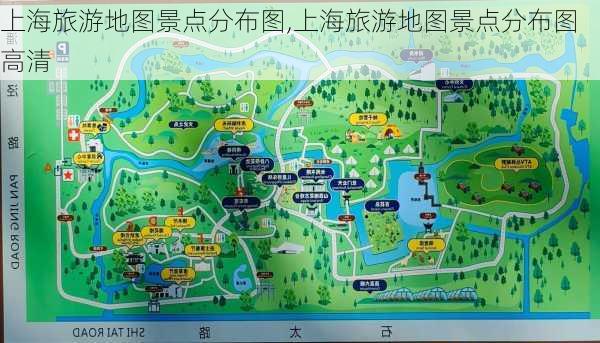 上海旅游地图景点分布图,上海旅游地图景点分布图高清