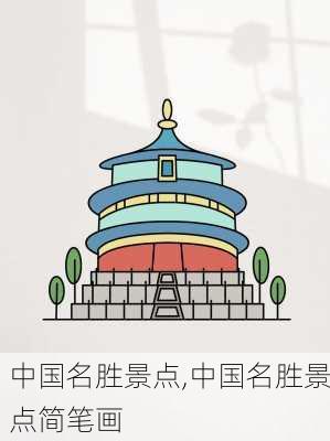 中国名胜景点,中国名胜景点简笔画-第2张图片-呼呼旅行网